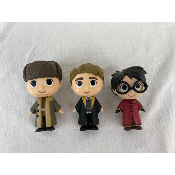 Harry Potter Goblet of Fire mini funk pop lot Harry Cedric Diggory Viktor Krum - Picture 2 of 12